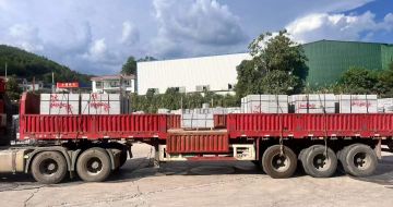 黄冈 芝麻灰花岗岩地铺石出货日常