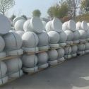 黄冈 白麻花岗岩石材圆球，石球，挡车球，隔离球，景观石球，风水球等