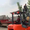 黄冈 黄金麻冰裂纹，地铺石装车