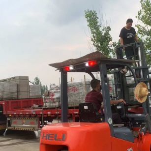 黄冈 黄金麻冰裂纹，地铺石装车