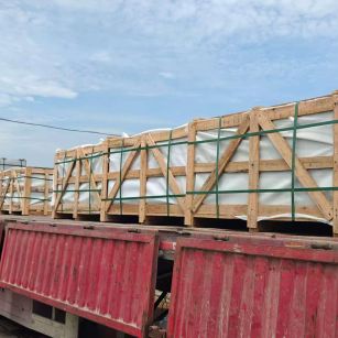 黄冈 芝麻白花岗岩地铺石出口专车-泰国游