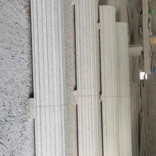 黄冈 花岗岩厂家带你看白麻花岗岩门楼大柱柱皮