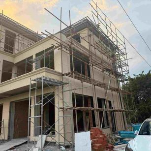 黄冈 黄金麻荔枝面花岗岩外墙干挂