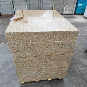 黄冈 湖北黄金麻花岗岩石材荔枝面外墙石材