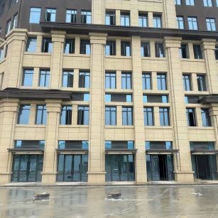 黄冈 黄金麻花岗岩荔枝面小区外墙干挂