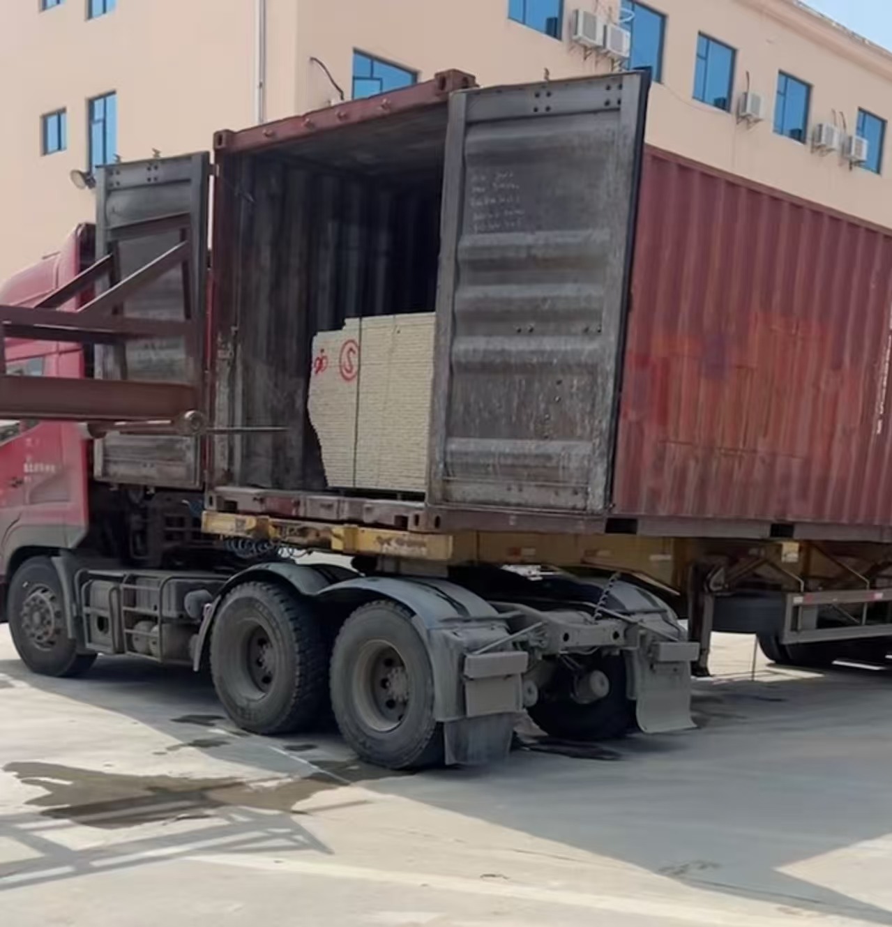 黄冈 黄金麻荔枝面毛板