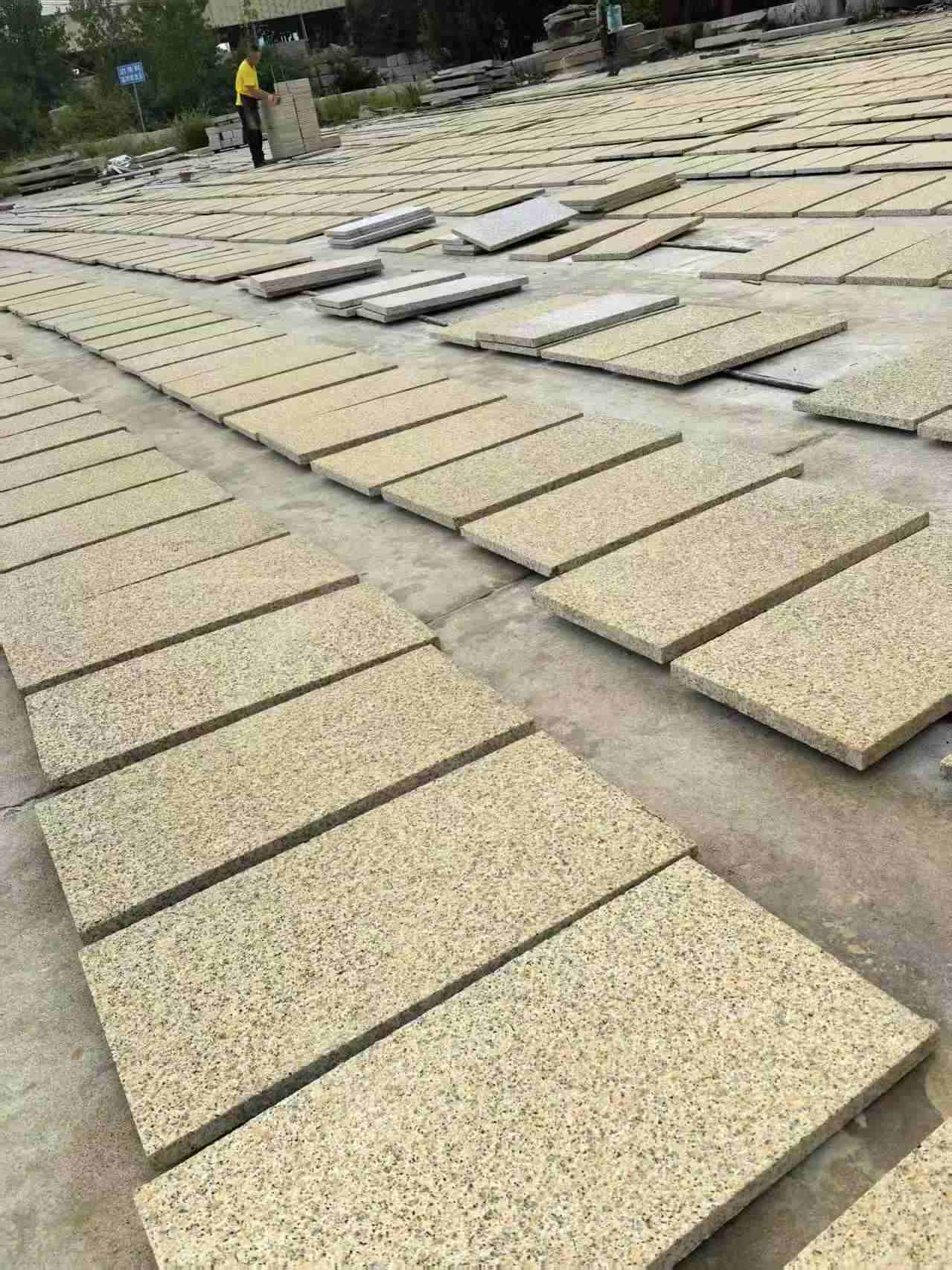 黄冈 黄金麻荔枝地铺石面排板