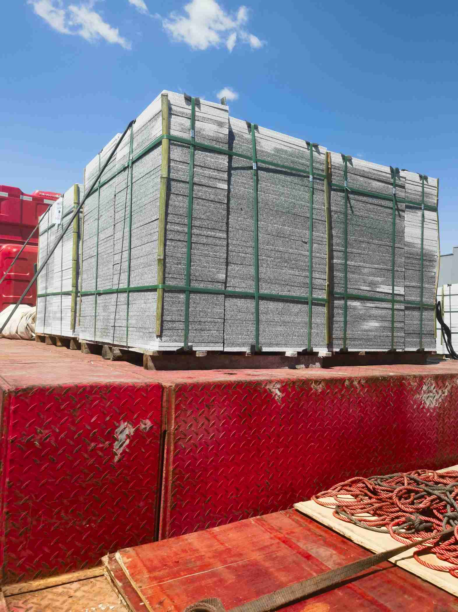 黄冈 芝麻白火烧规格板地铺石300*600/600*600